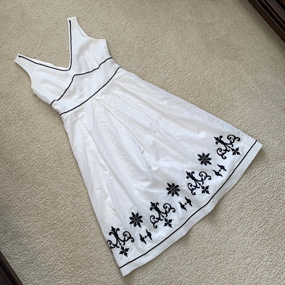 Ric rac cotton dress